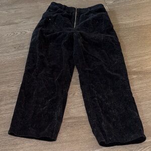 Black Corduroy Women’s Pants